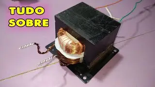Microwave Transformer All About Rewinding and Normal Full Power