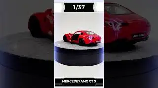 Mercedes AMG GT S 1/37 Scale Model
