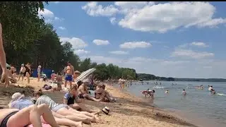 Где покупаться минчанам летом / Минское море, пляж № 6