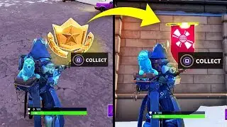 SECRET BANNER WEEK 4 SEASON 7 LOCATION! - Fortnite Battle Royale– WEEK 4 SECRET BATTLE STAR REPLACED