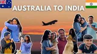 AUSTRALIA TO INDIA✈️ | FIRST TIME TRAVELLING ALONE | INTERNATIONAL STUDENT | EPISODE 13✨