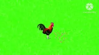 Roster eating green screen