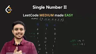 137. Single Number II | Bit Manipulation