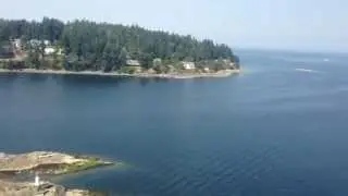 BC Gulf Islands from Seaplane