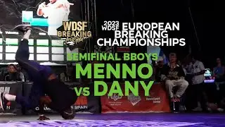 Dany vs Menno | SEMI FINAL | WDSF European Championships Breaking 2023
