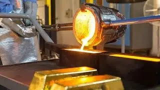 Tecnologia della fusione dell'oro  Lingotto d'oro Amazing Gold Process