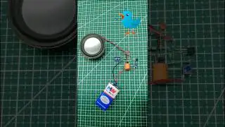 How To Make Bird Sound Circuit #shorts