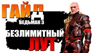 The Witcher 3 | Как хранить неограниченное число предметов - Гайд на бесконечный вес!