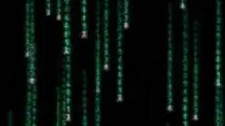 Matrix Raining Code Test - Made with Blender
