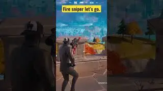 Mystic sniper catches them on fire. Fortnite console sniper