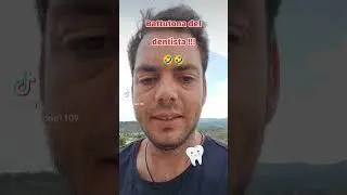 Battuta del dentista  🦷🦷#shorts #short #shortsvideo #shortvideo #dentista