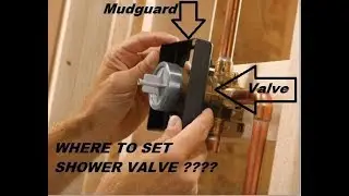 PLACEMENT OF SHOWER VALVE...subscriber request