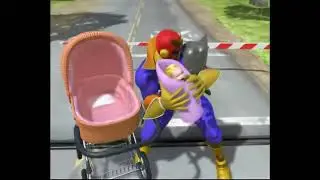 Captain Falcon Shakes a Baby