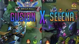 GUSION X SELENA MONTAGE | RANKED | STILL PRACTICING.