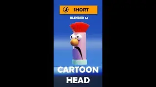 Blender 3.1 - Cartoon Character Timelapse 