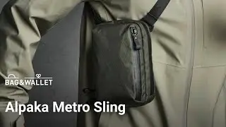 Обзор слинг-сумки Alpaka Metro Sling
