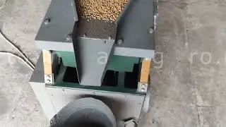 Камнеотборник КМ-030 (Destoner machine). Продукт испытания: соя.