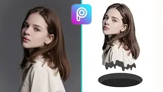 Editing photo portait splash effect - PicsArt tutorial