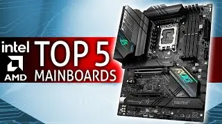 Das BESTE MAINBOARD 2022 | TOP 5 Mainboard Kaufberatung! [Intel + AMD]