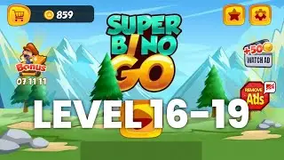 Super Bino Go : 16-19 #games #gameplay #mario