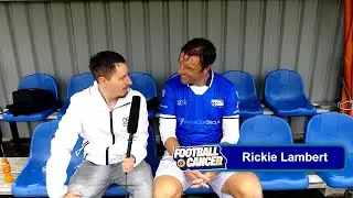 Football vs Cancer 2025   Interview with Rickie Lambert