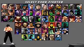 Ultimate Mortal Kombat Trilogy (Mugen) - Liu Kang Mk1
