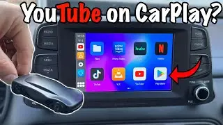 Herilary C6 3-in-1 Wireless CarPlay Adapter with Apps