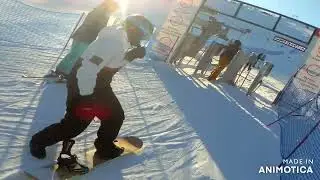 Сноуборд катка в Туутари парке!