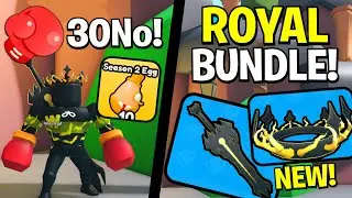 I Got The New Royal Bundle & Reached 30No Strength! | Roblox Punch Simulator