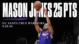 Mason Jones TRIPLE-DOUBLE In Regular-Season Home Finale vs. Santa Cruz Warriors | 3.23.24