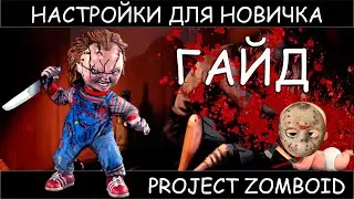 A guide to game settings for new players in Project Zomboid.