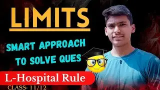 L- Hospital Rule | How to solve Limits Questions | Limits | Class 11 | Class 12 Maths