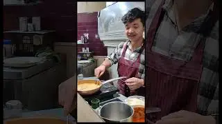 Nepali Boy Cooks Pasta