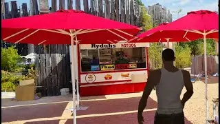 CJ Robbing a hotdog stand