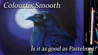 Using Colourfix smooth paper with my colour pencils - Is it comparable to Pastelmat?