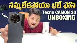 Tecno CAMON 30 5G Unboxing & Quick Review | Best Camera Phone Under 19000⚡