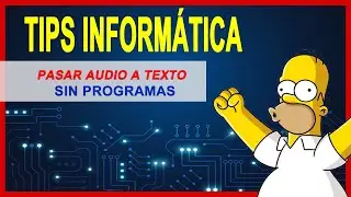 Como TRANSCRIBIR AUDIO ✅ Pasar AUDIO a TEXTO