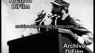 Discurso de Fidel Castro por la revolucion cubana - Año 1966 DiFilm