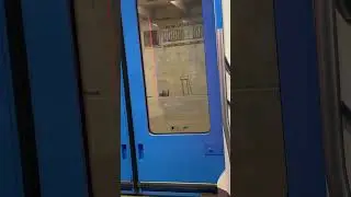 Когда едешь домой в последнем поезде 🍀 #свиблово #mosmetro #московскоеметро