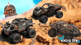 VEHICULOS PERSONALIZADOS A LA MADMAX EN EXTINCTION + TODA LA INFO | ARK ASCENDED + EXTRA LIFE!