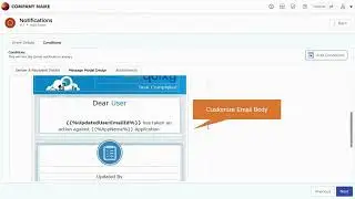 Custom Email Notification | Quixy Tips | Product Tips