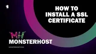 How to Install a SSL Certificate in your cPanel | MonsterHost.com