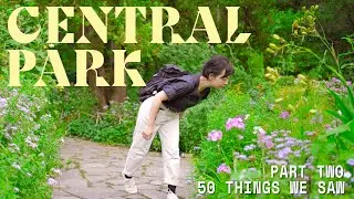 9 Hours in Central Park | 50 Things We Saw | Part Two