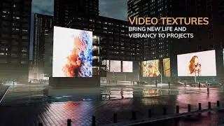 Enscape v2.9 update - Video Texture