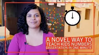 A Novel Way to Teach Kids Numbers | Dissertation in One Minute