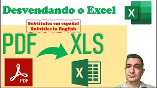 Como importar PDF para Excel | Desvendando o Excel