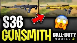 S36 BEST GUNSMITH IN CALL OF DUTY MOBILE | COD: MOBILE S36 GUNSMITH
