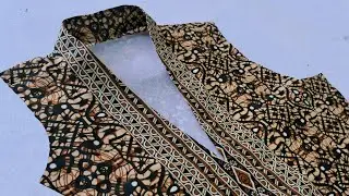 neck design for kurti cutting and stitching