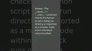 Python Interview Questions #25