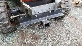 Leaking Kubota BX, Replace Front Axle Seal trouble spots.